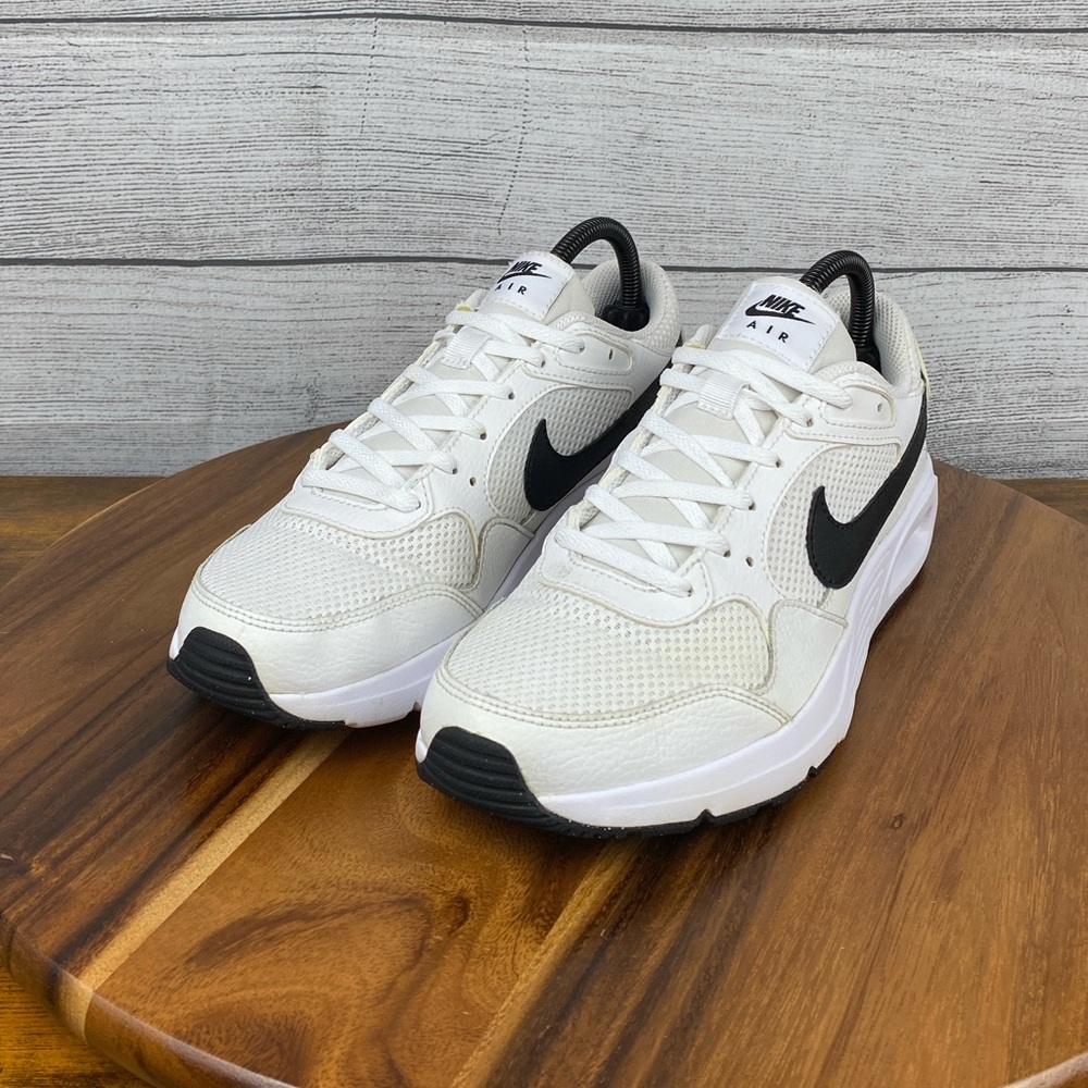 Nike Air Max SC White Black Shoes CZ5358-102 Youth Size 7 / Women’s Size 8.5 - Picture 2 of 12